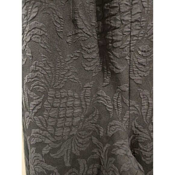 Lilly Pulitzer Brialyn One-Shoulder Jumpsuit 14 Onyx Black Jacquard $248 EUC‎ - Picture 13 of 16